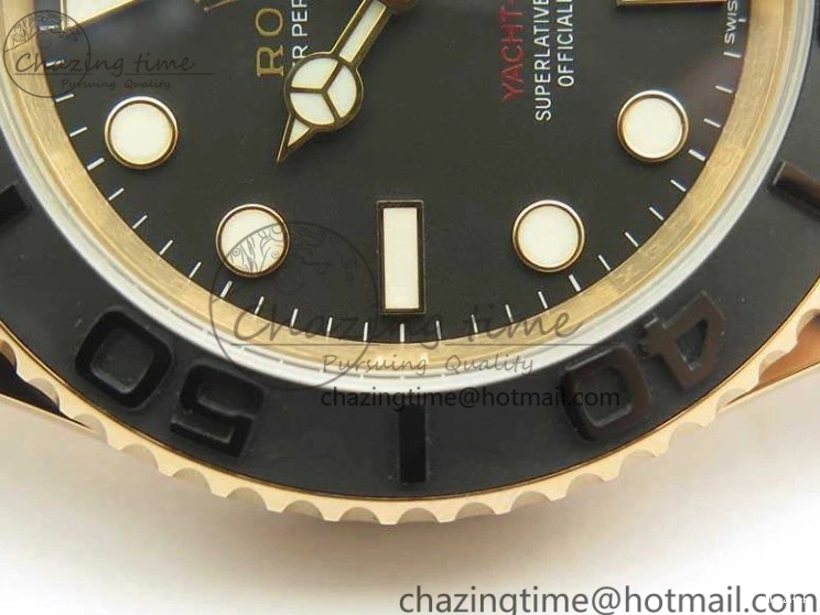 ARF Rubber Yacht-Master 116655 Ceramic 1:1 SH3135 On Edition Bezel Strap Oysterflex Best 0520